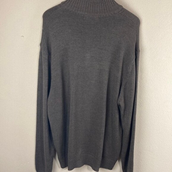 PGA Tour [Quarter Zip] Men's-Size XXL Brown Long Sleeve Sweater - Picture 6 of 8